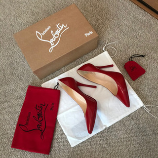 Christian Louboutin ルブタンオールレッドのヒ...