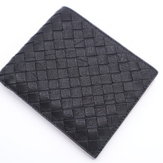 BOTTEGA VENETA/イントレチャート 二つ折り財布》ABランク 美品