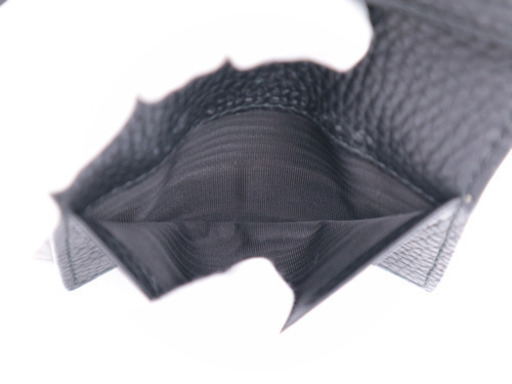 《GUCCI/GGロゴ 名刺入れ》ABランク ブラック 箱、リボン、冊子、袋有り