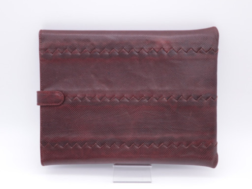《BOTTEGA VENETA/型押しリザード タブレットケース》ABランク