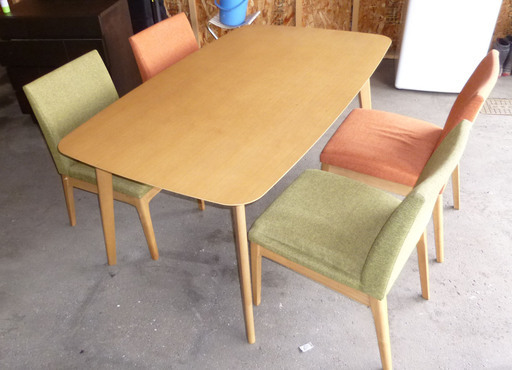 ※決まりました※ ニトリ 家具 ダイニングテーブル ４人掛け イス×４脚付 札幌 南区 澄川