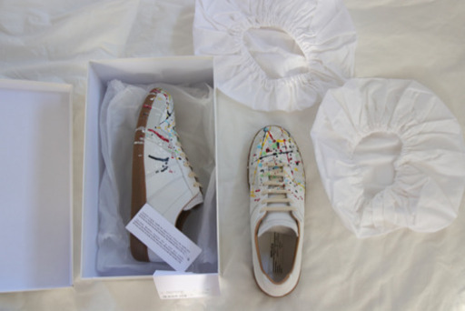 新品未使用 Maison Margiela マルジェラ ペイントスニーカー 27cm