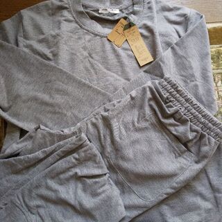 男性用トレーナー上下（長袖/新品）