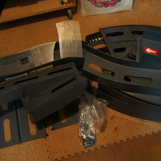 ミニ四駆　タミヤ　オーバル　ホームサーキット　Ｘ２　＋バンクアプローチ　中古品の画像