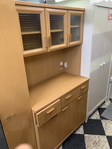 食器棚　レンジボード　美品