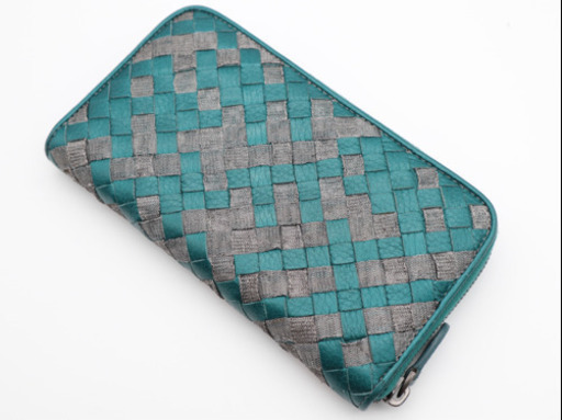 《BOTTEGA VENETA/ラウンドファスナー長財布》ABランク 箱、袋有り