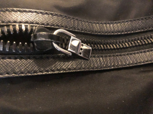 値下げ　PRADA プラダ ボストンバッグ 黒　2way ナイロン　レザー