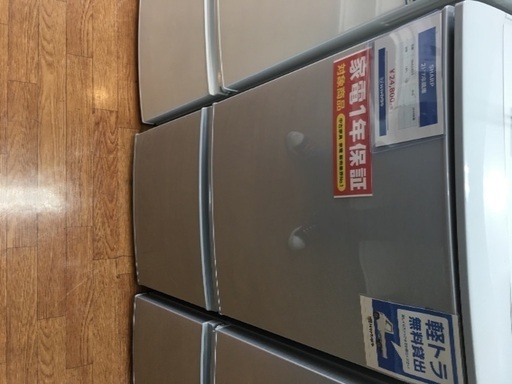 SHARP 2ドア冷蔵庫入荷　3818