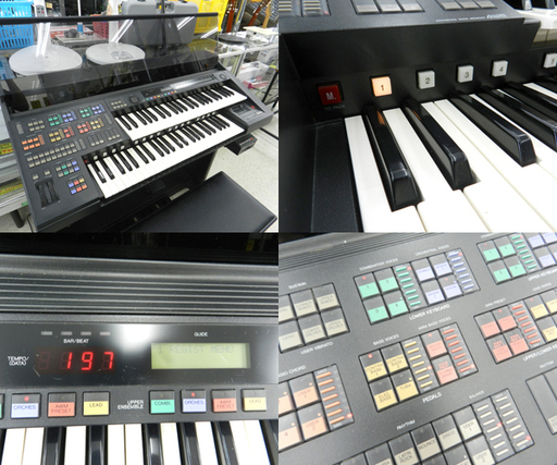 値下げしました! ヤマハ エレクトーン 1987年製 HS-8 イス付き 電子オルガン YAMAHA  ☆ 札幌市 北区 屯田 