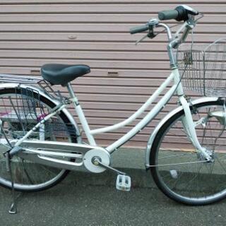 決まりました！札幌市内配達無料！中古ママチャリ26インチ　ホワイト！