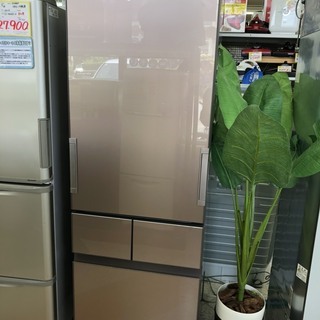 SHARP　415L　冷蔵庫　2018年製　プラズマクラスター　どっちもドア　SJ-GT42D－T