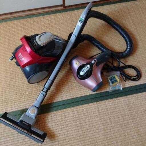 日立 サイクロン掃除機\u0026布団掃除機レイコップ