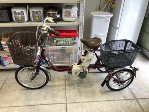 Panasonic 電動三輪車 10Ah 電動自転車