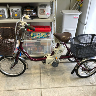 Panasonic 電動三輪車 10Ah 電動自転車