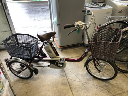 Panasonic 電動三輪車 10Ah 電動自転車