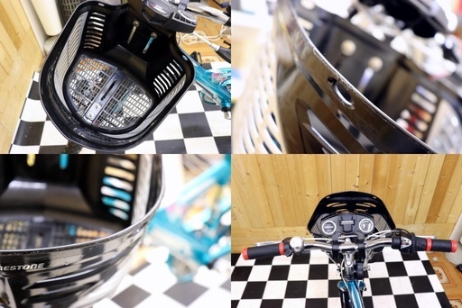 10月2日まで商談中・・・【☆彡 程度良い ☆彡】 BRIDGESTONE ブリヂストン キッズ マウンテンバイク エクスプレスジュニア ダイナモランプ　24インチ　エメラルドグリーン