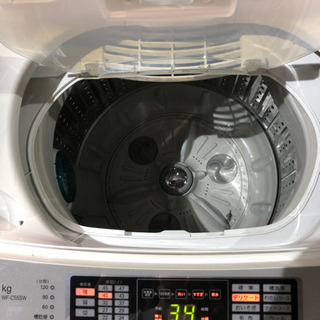 LG 全自動洗濯機　WF-C55SV 2011年製の画像