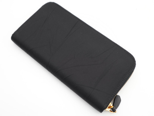 《PRADA/ナイロンラウンドファスナー 長財布 》Sランク 新品、未使用品