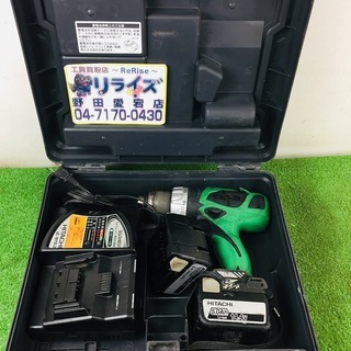 日立 DS14DBL ドリルドライバー【リライズ野田愛宕店】【店...