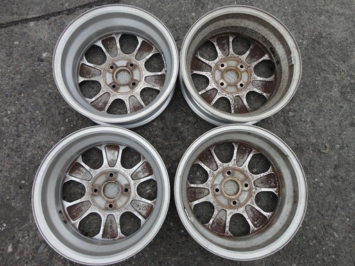 スズキ ワゴンR アルミホイール4本 14インチ 4.5J +50 PCD100