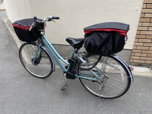 ブリジストン電動アシスト自転車 アルベルト e B300 L型 27型 内装5段変速 8.1Ah T.スノーアクア