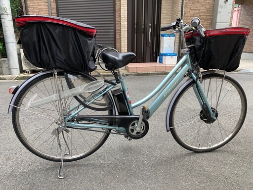 ブリジストン電動アシスト自転車 アルベルト e B300 L型 27型 内装5段変速 8.1Ah T.スノーアクア