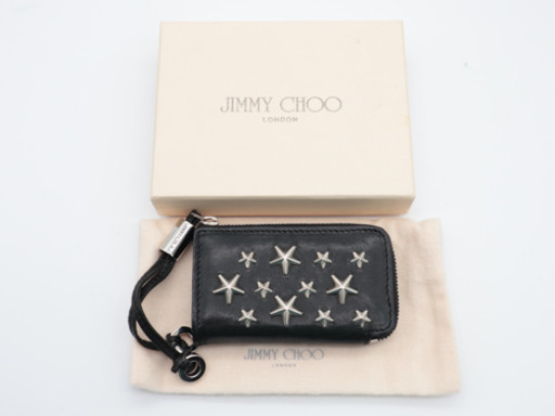 《JIMMY CHOO/L字ラウンドファスナー ケース》Aランク‼︎