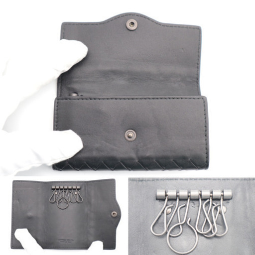 《BOTTEGA VENETA/6連キーケース イントレチャート》ABランク