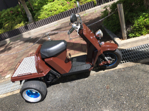 ホンダ ジャイロUP ノーヘルOK ミニカー登録 簡易メンテ済 実働好調車 快速