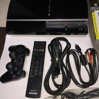 PS3本体(ジャンク)と ソフト5本セット 中古品