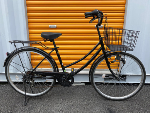 ★激安★変速ギア6段 ノーマルライト 26インチ 軽整備済み 防犯登録 ママチャリ 59