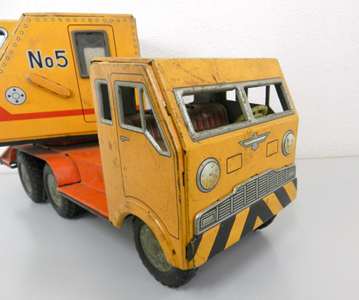 昭和レトロ DAIYA ブリキ クレーン車 MOBILE CRANE 玩具 ジャンク品☆ 札幌市 北区 屯田