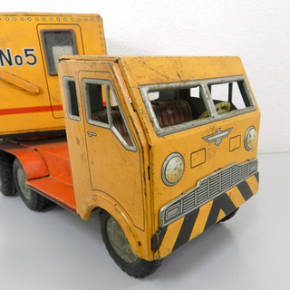 昭和レトロ DAIYA ブリキ クレーン車 MOBILE CRANE 玩具 ジャンク品☆ 札幌市 北区 屯田の画像