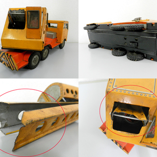 昭和レトロ DAIYA ブリキ クレーン車 MOBILE CRANE 玩具 ジャンク品☆ 札幌市 北区 屯田の画像