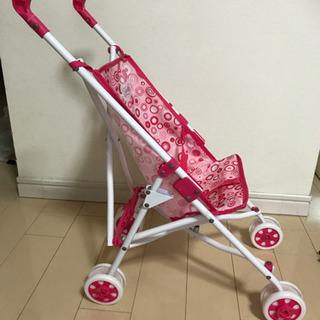 お人形用☆ベビーカーの画像