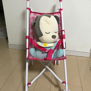 お人形用☆ベビーカーの画像