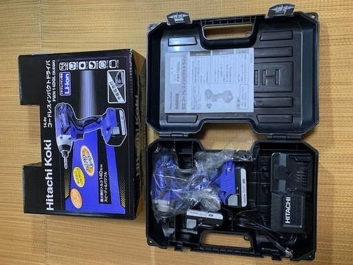 【値下げしました！】【ほぼ新品】日立工機／ハイコーキ　14.4Ｖコードレスインパクトドライバー　ＦWH14DGL(2ＬEGK)　使用2回のみ