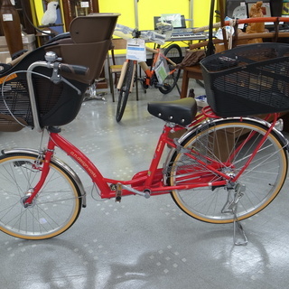 a.n.design-works 26インチ 内装3段 オートライト 子供のせ自転車 モノ市場半田店 119の画像