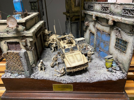 1/35 ジオラマ完成品　中東戦争の混乱