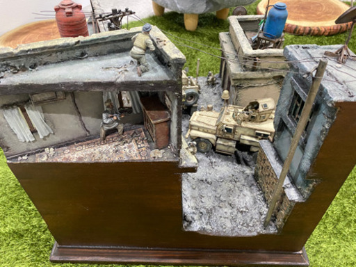1/35 ジオラマ完成品　中東戦争の混乱