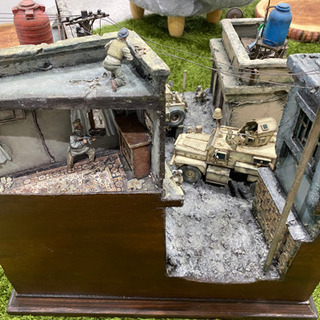 1/35 ジオラマ完成品 中東戦争の混乱