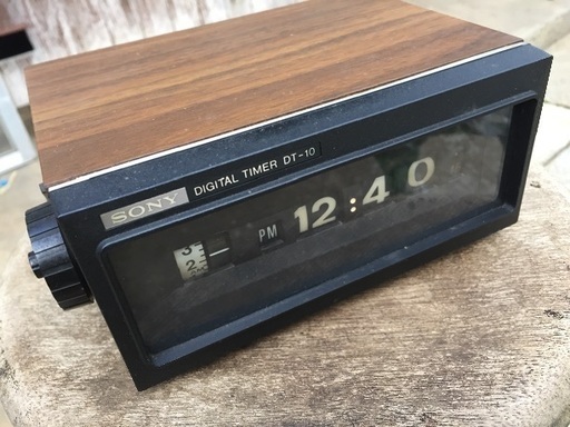 sony dt-10 パラパラ時計