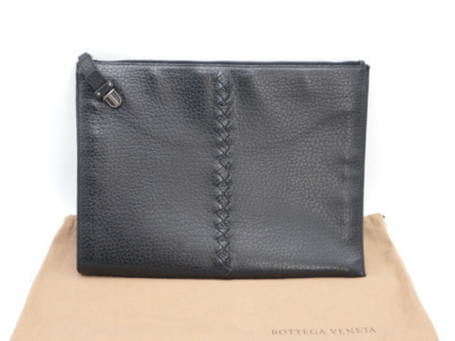 《BOTTEGA VENETA/クラッチバッグ》A4収納可能 大きめサイズ