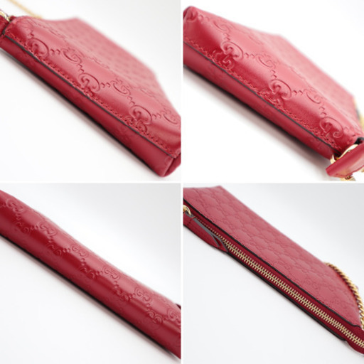 《GUCCI グッチシマ リスト チェーンウォレット》Sランク 新品、未使用