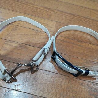 J＆RとNOVESPAZIOのベルト2本セット