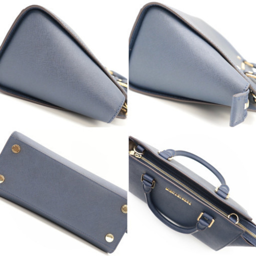 《MICHAEL KORS セルマ2WAYバッグ 》ネイビー 新品、未使用品