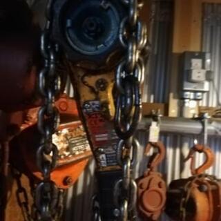 チェーンブロック、レバーブロックの画像