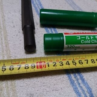 コールドヂゼル320㎜　新品キリ　HiKOKI(旧日立工機) 日立ハンマードリル　　石やブロックを割るときのノミとしても使えますの画像