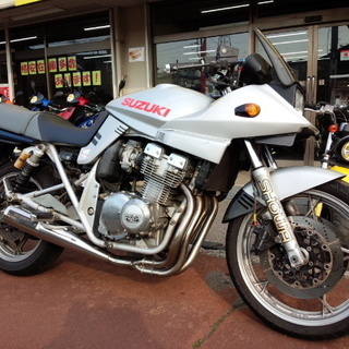 NO.3204　ＧＳＸ４００Ｓカタナ　ヨシムラドラッグ集合マフラ...
