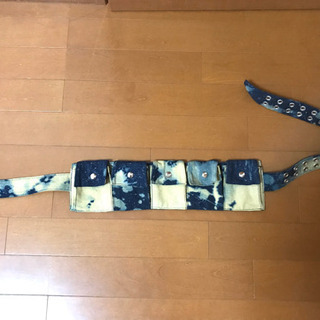 ★オシャレなウエストポーチ★5つのポケットで便利！★未使用の画像